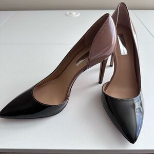 New, Never Worn INC (Macy’s) Elegant Black and Brown Women's 4in Heels Size 8.5